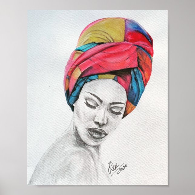 QUEENIFICENT Premium Leinwand Poster (8x10) (Vorne)