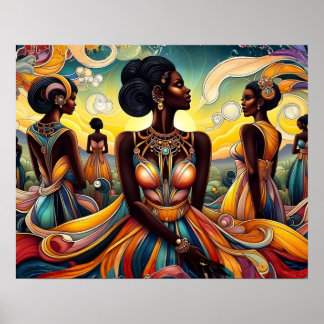 Queens Among Us Wandbild Poster