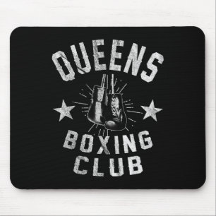 Queens Boxing Club - Vintager beängstigender Boxer Mousepad