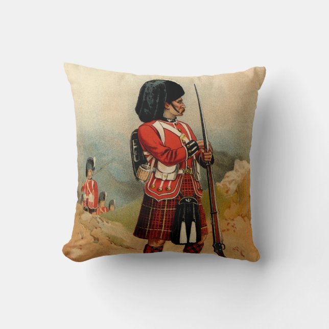 Queens Cameroon Highlanders Kissen (Vorderseite)