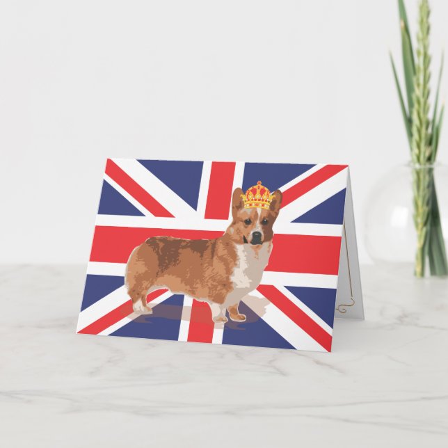 Queen's Diamond Jubilee Party Einladung (Vorderseite)