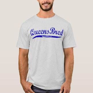 Queens gezüchtete - New York City NY - blaue T-Shirt