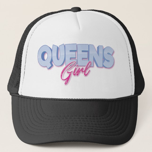Queens Girl Truckerkappe (Vorderseite)
