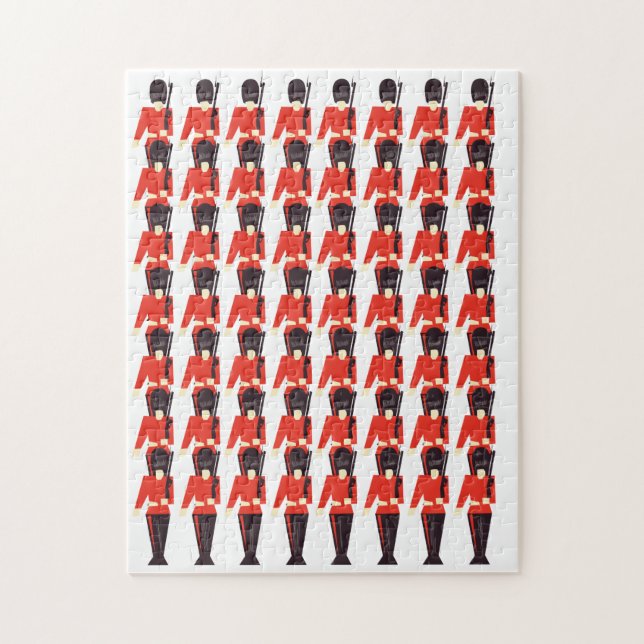 Queens Guard Soldiers Pattern (Vertikal)
