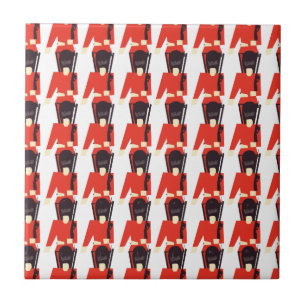 Queens Guard Soldiers Pattern Fliese