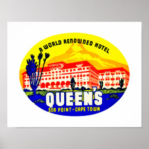 Queen's Hotel Seapoint Poster