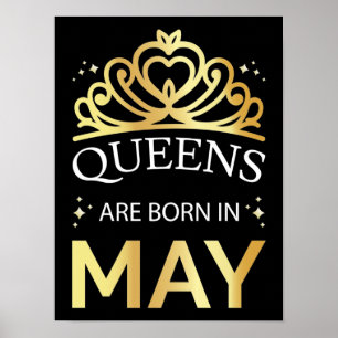 Queens im Mai Geboren Poster