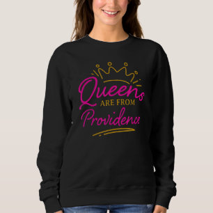 Queens kommen von Rhode Island aus Sweatshirt