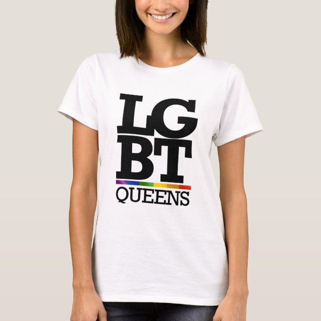 QUEENS LGBT - .PNG T-Shirt (Vorderseite)