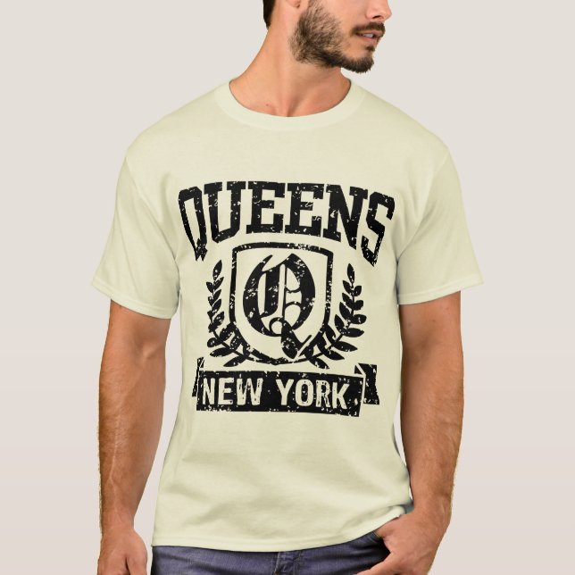 Queens New York T-Shirt (Vorderseite)