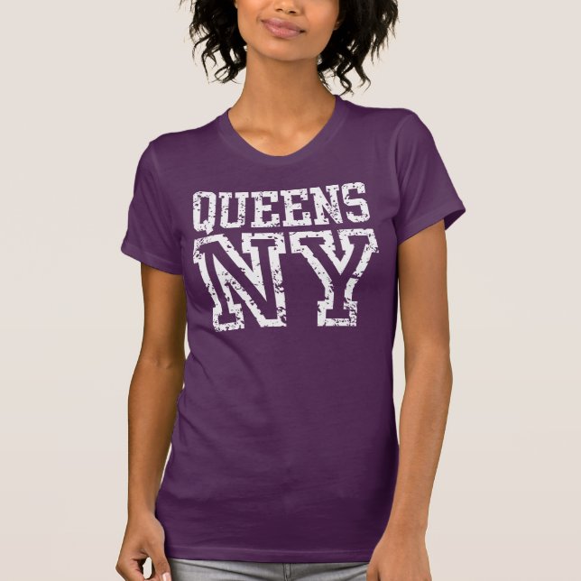 Queens NY T-Shirt (Vorderseite)