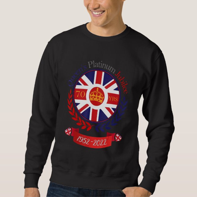Queen's Platinum Jubilee 1952 2022 1 Sweatshirt (Vorderseite)