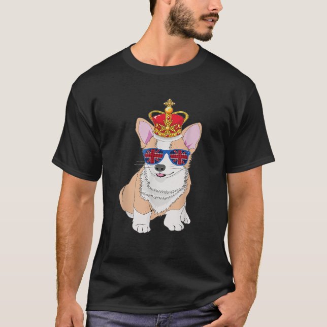 Queens Platinum Jubilee 70 Years Souvenir British  T-Shirt (Vorderseite)