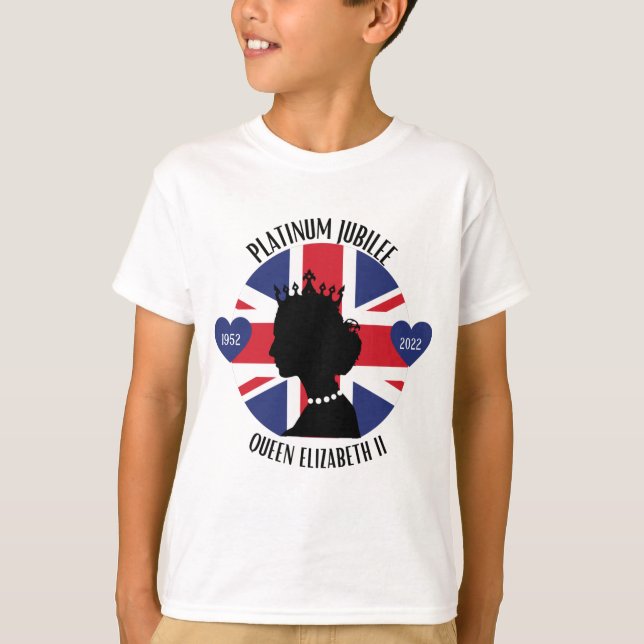 Queens Platinum Jubilee T - Shirt (Vorderseite)