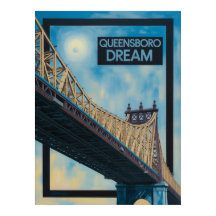 Queens Queensboro Bridge Golden Cantilever Ansicht