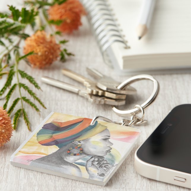 Queens Schlüsselanhänger (Vorderseite rechts)