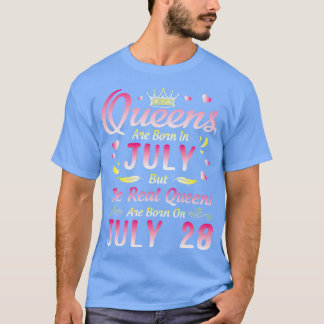 Queens sind im Juli Geboren, aber die wahren Queen T-Shirt