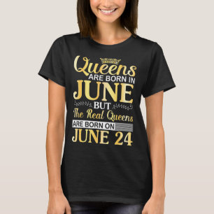 Queens sind im Juni Geboren, die wirklichen Queens T-Shirt