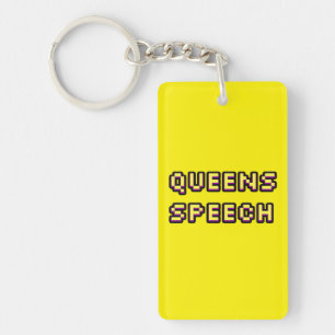 Queens Speech Schlüsselanhänger