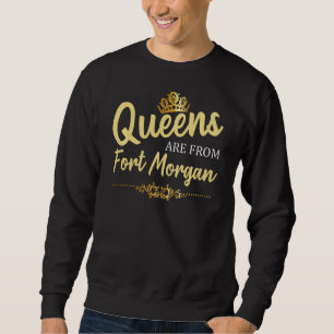 Queens von Fort Morgan Co Colorado Funny Root Sweatshirt