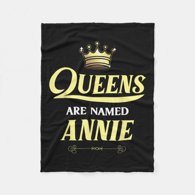 Queens werden als Personalisiertes Geschenk von An Fleecedecke (Vorderseite)