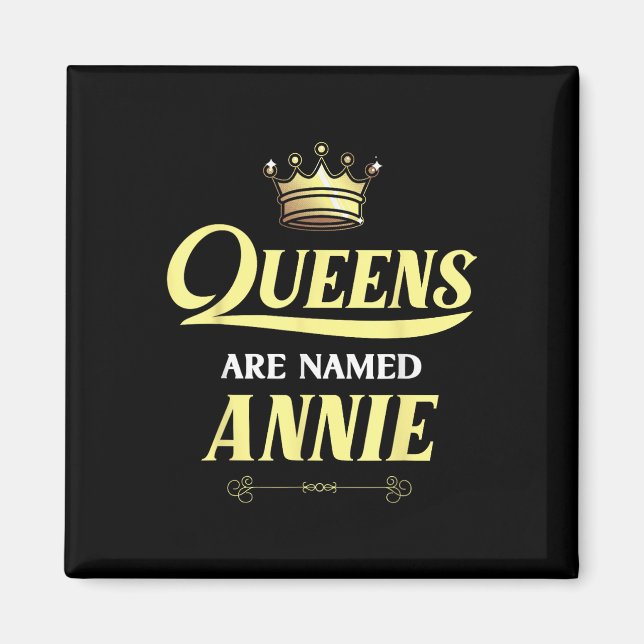 Queens werden als Personalisiertes Geschenk von An Magnet (Vorne)