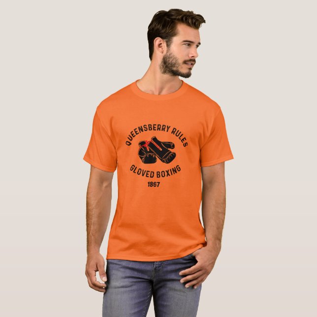 "Queensberry Rules" T-Shirt (Vorne ganz)