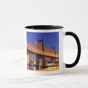 Queensboro Bridge und der East River Tasse