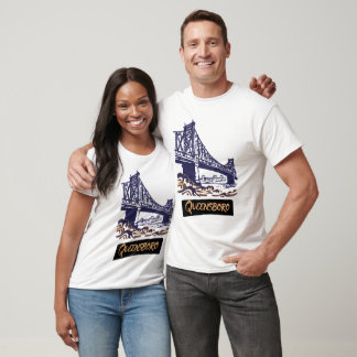 Queensboro-Brücke Grafik Kunst T-Shirt