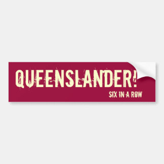 Queensland-Autoaufkleber Autoaufkleber
