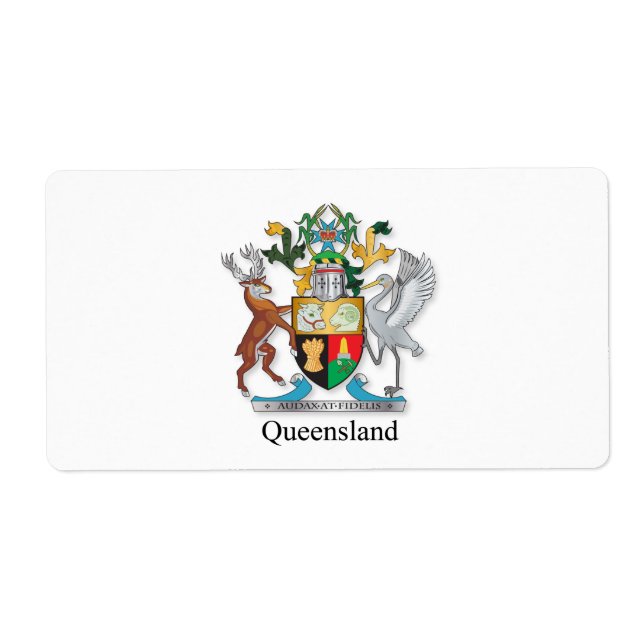 Queensland-Wappen (Vorne)