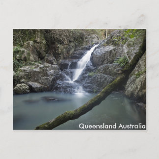 Queensland Wasserfall Rock Pool Postkarte