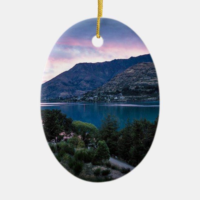 Queenstown-30 Keramik Ornament (Vorne)