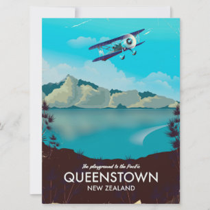 Queenstown Neuseeland Einladung