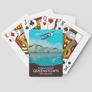 Queenstown Neuseeland Spielkarten