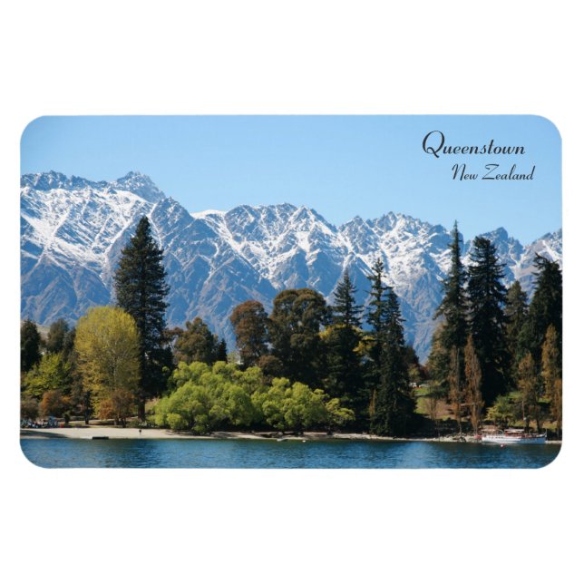 Queenstown, Nouvelle-Zélande - Magnet (Horizontal)