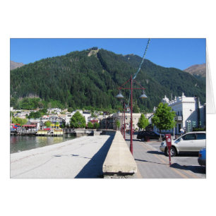 Queenstown, Otago, Neuseeland Grußkarte