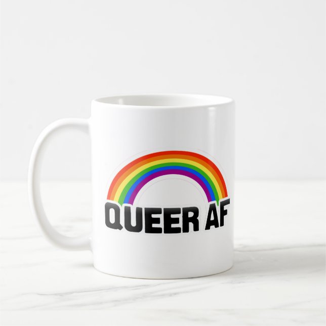 QUEER AF KAFFEETASSE (Links)