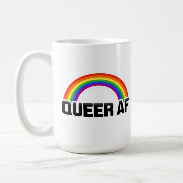 QUEER AF KAFFEETASSE (Links)