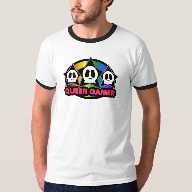 Queer Gamer T-Shirt (Vorderseite)