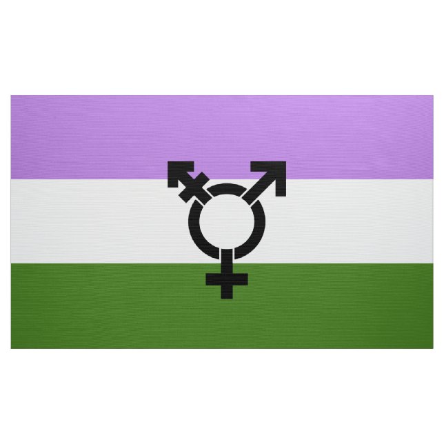 Queer - Gender Queer Stolz Stoff (Yard (91,4 cm))