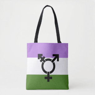 Queer - Geschlechter Queer Stolz Tasche