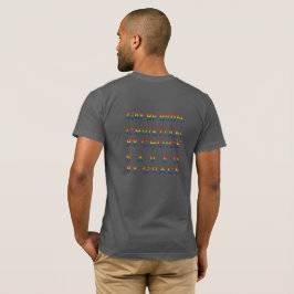 Queer Glaube Gay by Birth T-Shirt