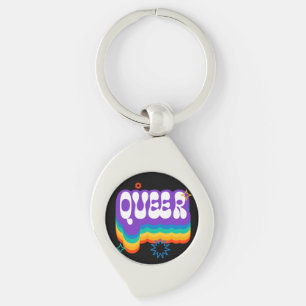Queer. LGBT+Pride. Regenbogen. Schlüsselanhänger