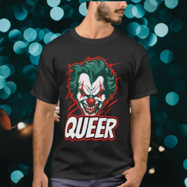Queer Pride Clown T-Shirt (Von Creator hochgeladen)