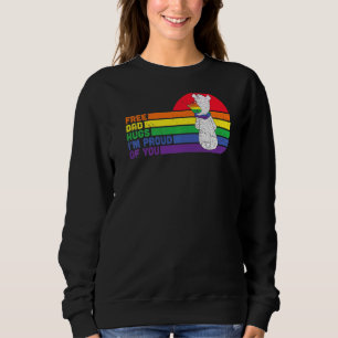 Queer Stolz auf soziale Bewegung - Freier Vater - Sweatshirt