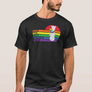 Queer Stolz auf soziale Bewegung - Freier Vater - T-Shirt