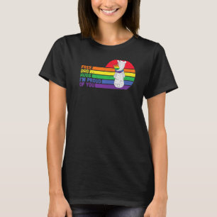Queer Stolz auf soziale Bewegung - Freier Vater - T-Shirt