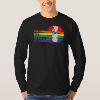 Queer Stolz auf soziale Bewegung - Freier Vater - T-Shirt