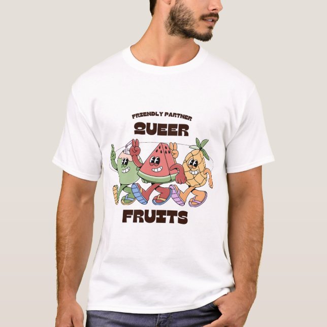 Queere Früchte T-Shirt (Vorderseite)